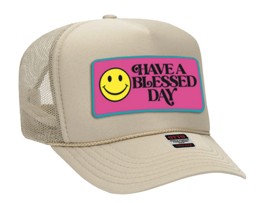 Have A Blessed Day Hat